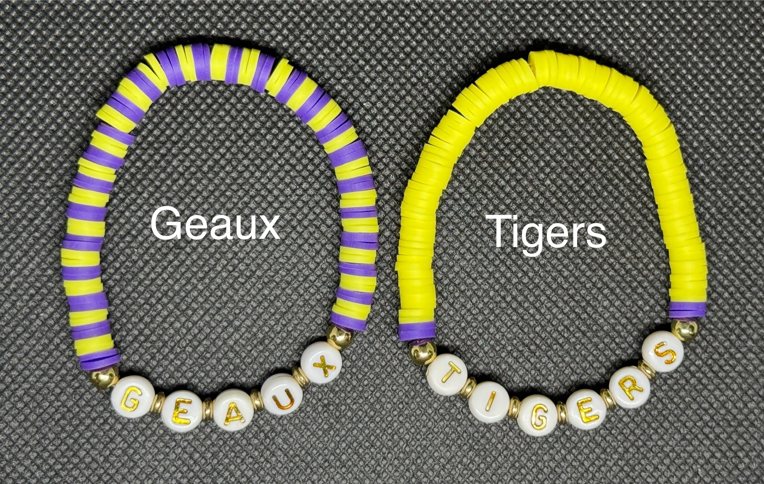 LSU Gameday Bracelets
