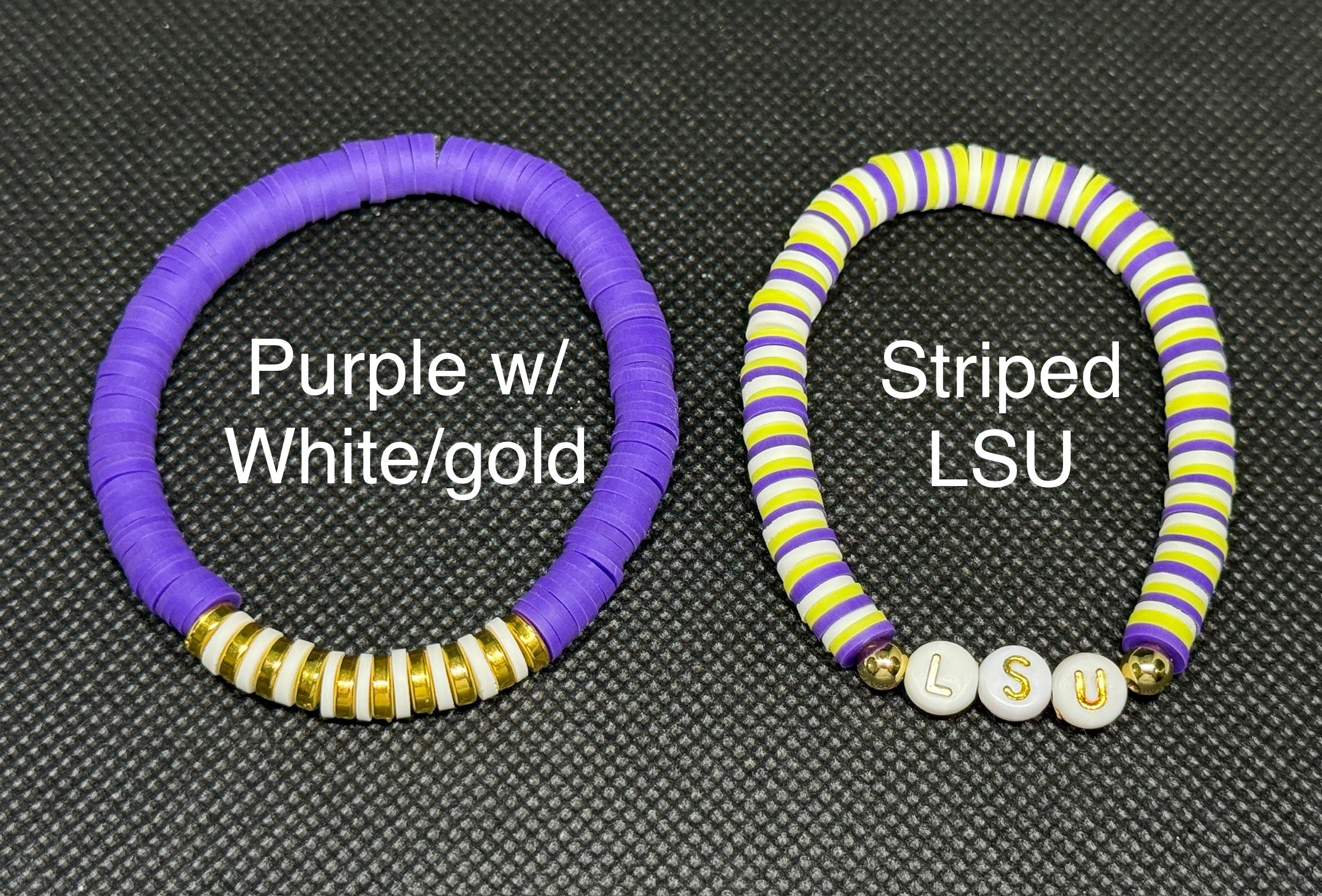 LSU Gameday Bracelets